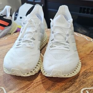 Adidas 4DFWD White Running Shoes Size 9 Mens